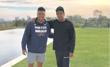 Jay-Z’s Roc Nation Signs Penn State Running Back Saquon Barkley
