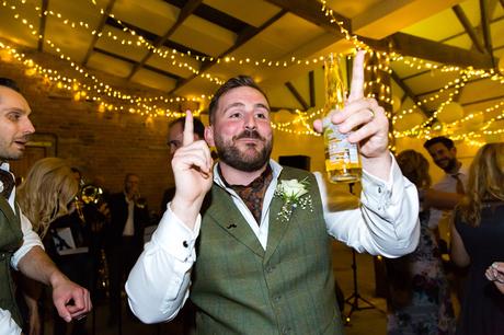 Dancing & partying at York Wedding Photography at Barmbyfield Barns