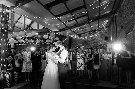 York Wedding Photography at Barmbyfield Barns Frist Dance