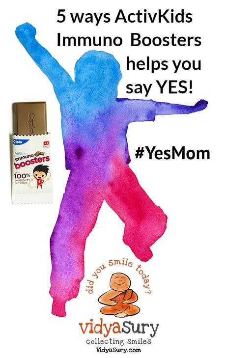 5 ways ActivKids Immuno Boosters helps you say YES! #YesMom