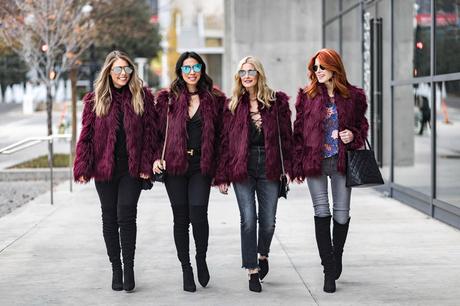 Chic at Every Age // Faux Fur Jacket
