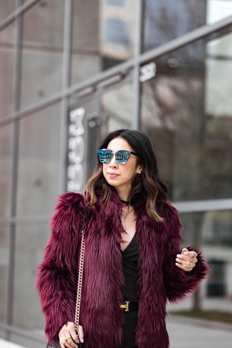 Chic at Every Age // Faux Fur Jacket