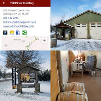 Visiting Tall Pines Distillery in Pennsylvania Ski Country