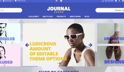 Journal 2 Review: The Best Opencart Theme