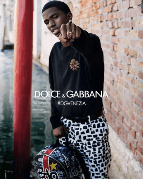 Diddy’s Son Christian Combs Modeling For  Dolce & Gabbana Spring Campaign