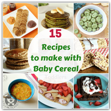 Got leftover baby cereal or want to make your kids' food healthier? Then you have to try these healthy recipes to make with baby cereal - rice, oats and more!