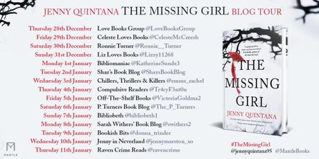 Blog Tour – The Missing Girl by Jenny Quintana