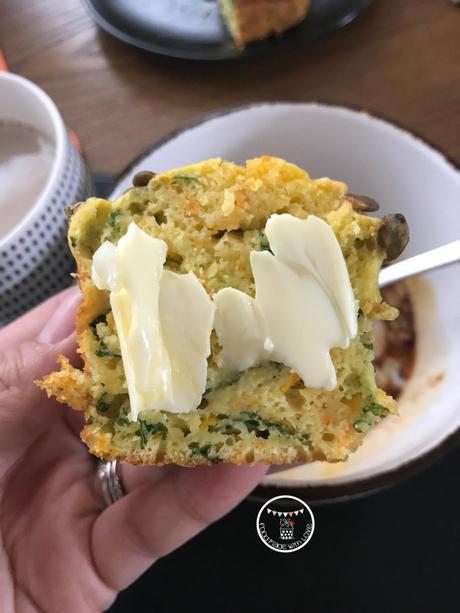 Pumpkin, Feta & Kale Mini Loaves