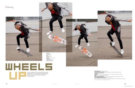Wheels Up for STYLE Magazine by Benjamin Kanarek