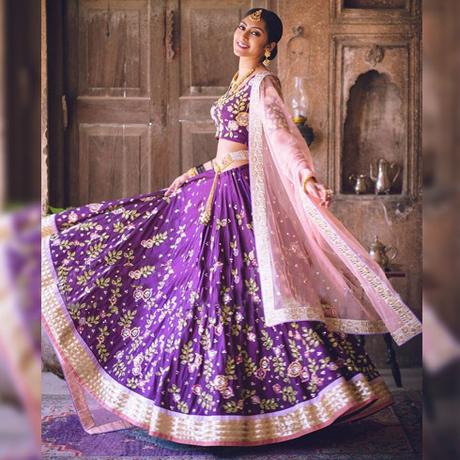 Ditch Red & Try other Breathtaking Colours in Lehenga