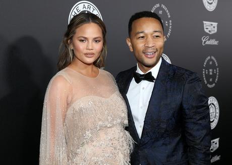 Chrissy Teigen Continues To Slay Her Red Carpet Pregnancy Style