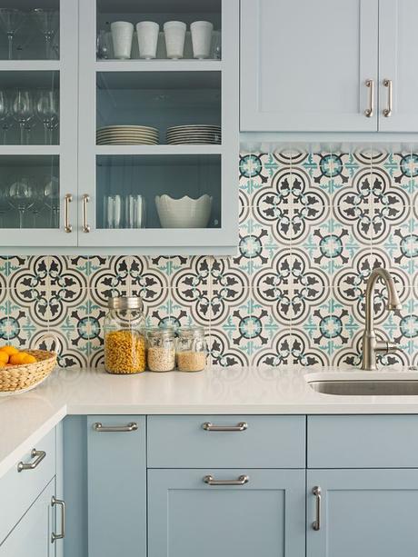 Moorish Kitchen Backsplash