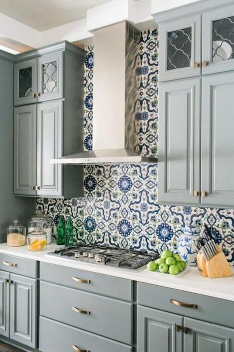 Moorish Kitchen Backsplash