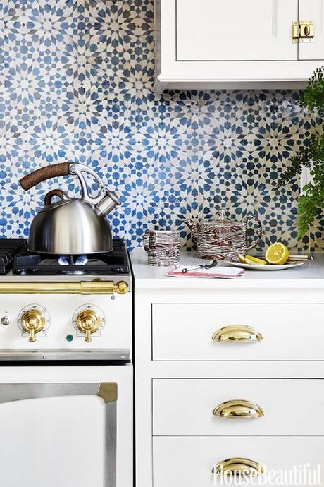 Moorish Kitchen Backsplash