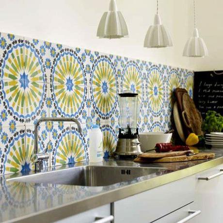 Moorish Kitchen Backsplash