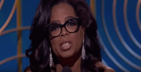 [WATCH] Oprah Winfrey Emotional #TimeIsUp Golden Globes Speech