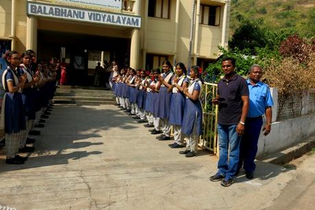 Visit to Balalbhanu School and a Service Project