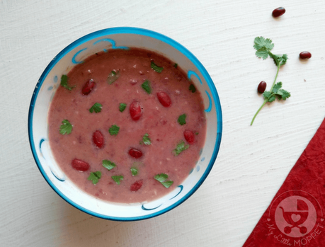 Soups are the best thing to have in cold weather, and this kidney beans soup is hearty, warming and packed with protein power!