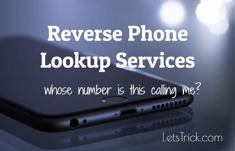Reverse Phone Lookup Services