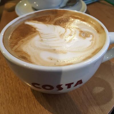 Today's Review: Costa Coconut Flat White