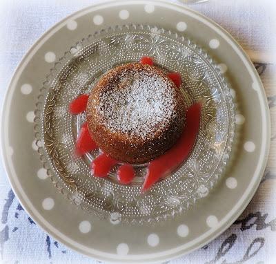 Matcha Molten Lava Cakes