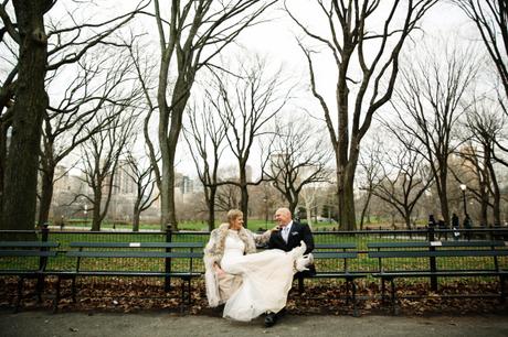 Wedding Vow Renewal in Central Park