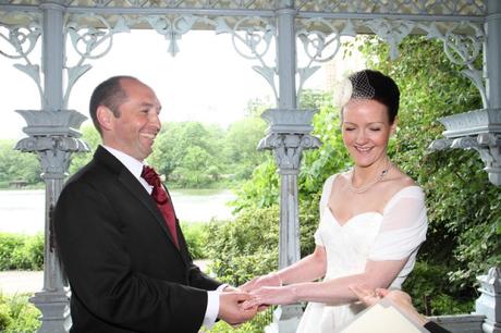 Wedding Vow Renewal in Central Park