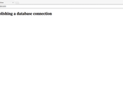 “Error Establishing Database Connection” WordPress