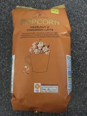 Today's Review: M&S Hazelnut & Cinnamon Latte Popcorn
