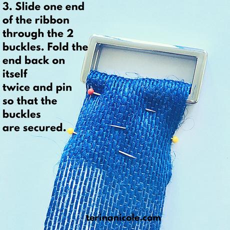 DIY Ribbon Belt in 5 Easy Steps