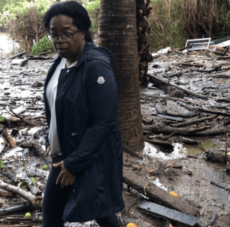 [VIDEO] Oprah Winfrey’s Monticeto Home Hit By California Mudslide