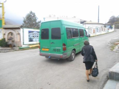 One of the Most Ridiculous Places I Have Slept In: The Eclectic Hotel in Vank, Nagorno Karabakh mini bus in vank