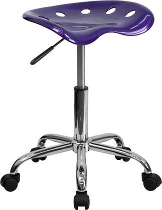 LF-214A-VIOLET-GG Vibrant Violet Tractor Seat and Chrome