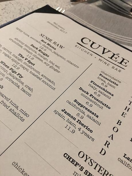 A Review: Cuvée Kitchen + Wine Bar