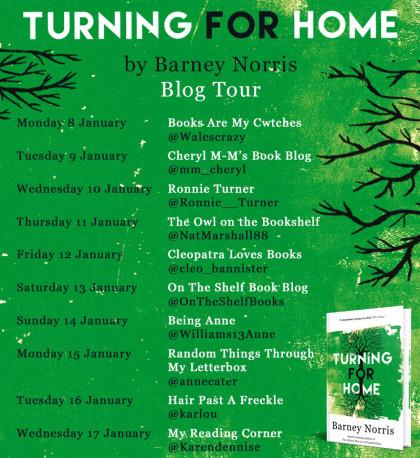Turning for Home – Barney Norris #BlogTour #BookReview