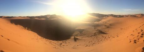 The Moroccan Sahara. A Sunset Camel Ride in Erg Chebbi.