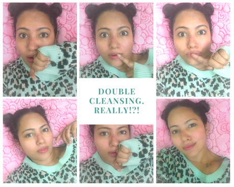 I tried double cleansing method which s just awesome for my 30s skin