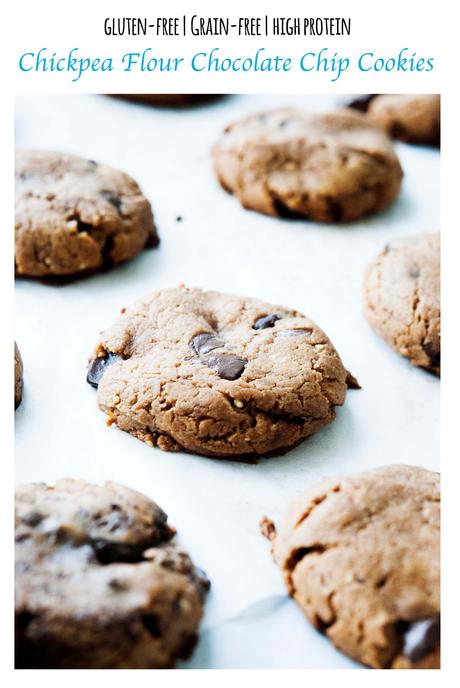 Chickpea Chocolate Chip Cookies (gluten-free)