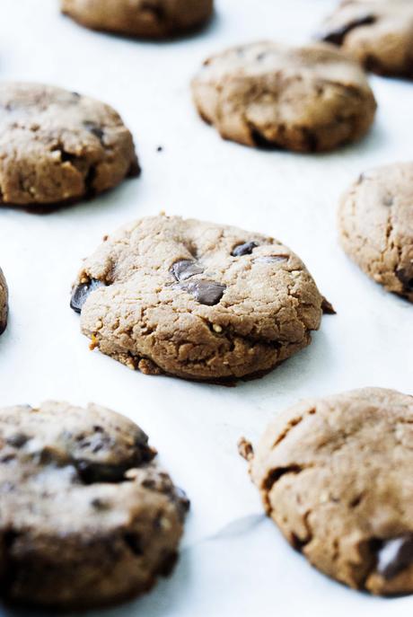 Chickpea Chocolate Chip Cookies (gluten-free)