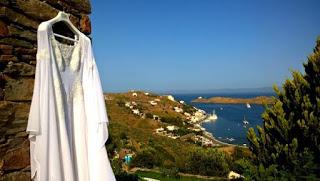 Boho DIY wedding in Kea island Greece