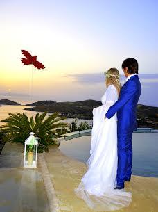 Boho DIY wedding in Kea island Greece