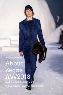 All about Zegna AW2018 collection, their logo, jaquard and more