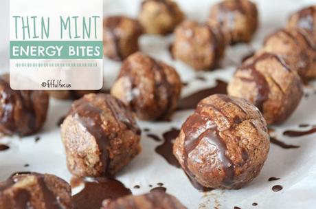 Thin Mint Energy Bites (No Bake, Gluten Free, Vegan)