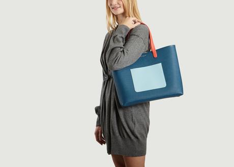 Olviia Clergue leather tote bag French designer