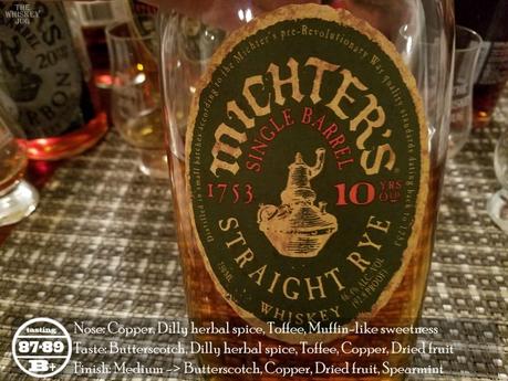 Michter's Rye 10 Years Review