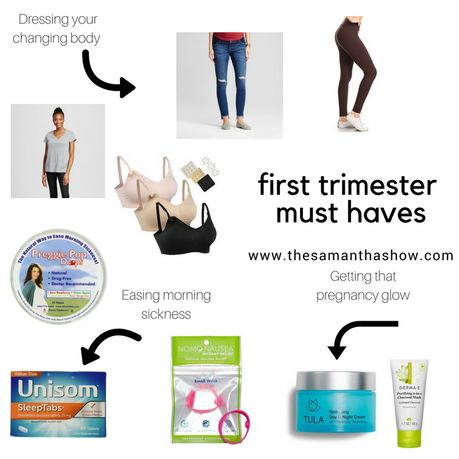 First trimester must haves