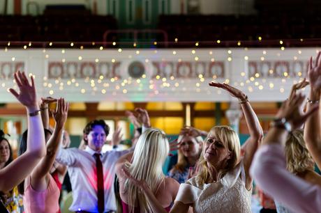 A fun Yorkshire Wedding dance party phtoography
