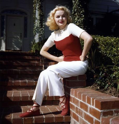 June-Haver-sweater-and-pants-1940s June-Haver-sweater-and-pants-1940s
