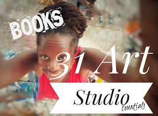 My 31 Art Studio Essentials - Books