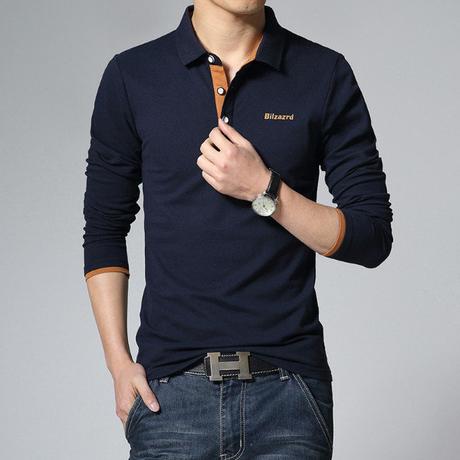 long sleeve polo shirts for men Newchic